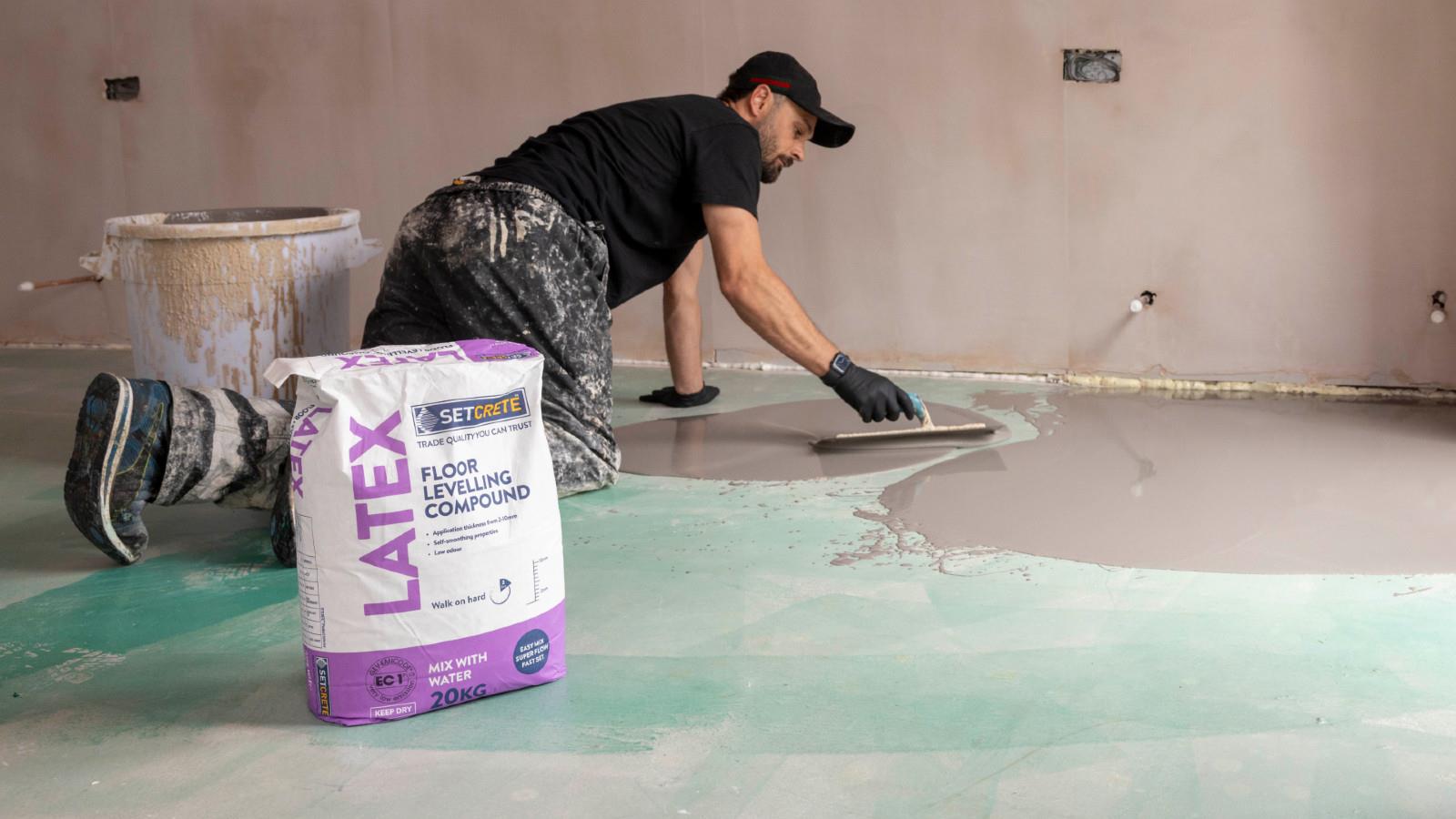 Setcrete Latex Helps with Kitchen Prep image
