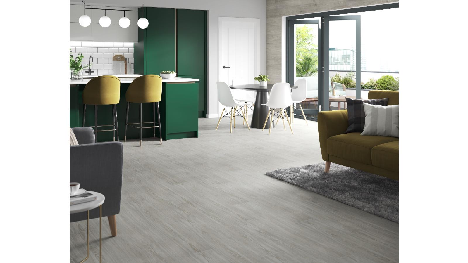 Malmo™ Freedom stickdown LVT offers a stable flooring solution in kitchens and open plan spaces image