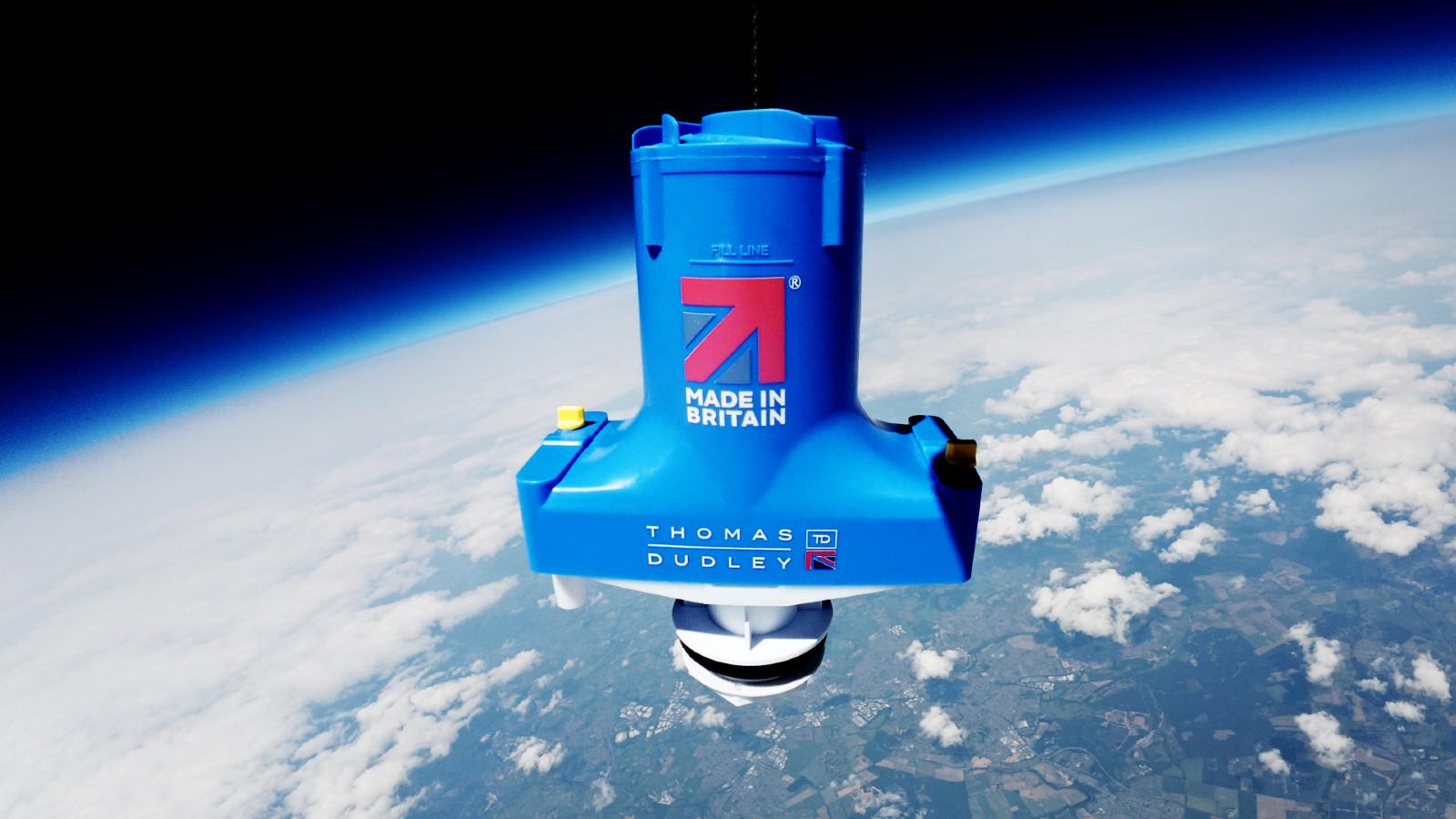 Thomas Dudley Launches Quantum into Space image