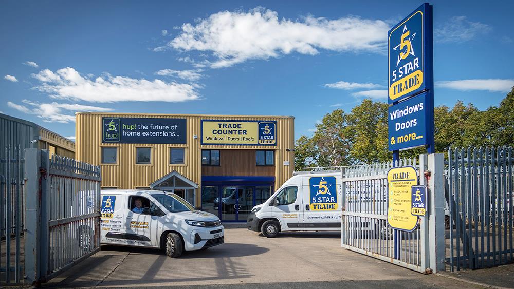 5 Star opens refurbished Kidderminster trade showroom image