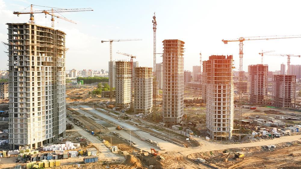 Construction sector downturn continues, as housing activity drops sharply, PMI image