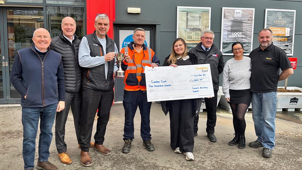 Carvers Building Supplies rewards deserving driver image