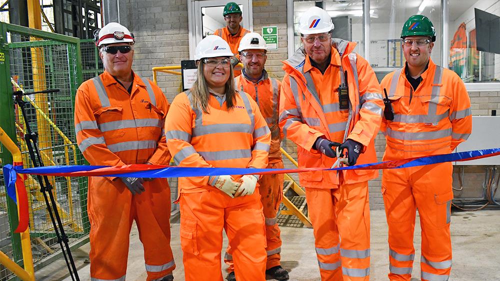 Cemex completes investment programme at Dove Holes Building Products facility image