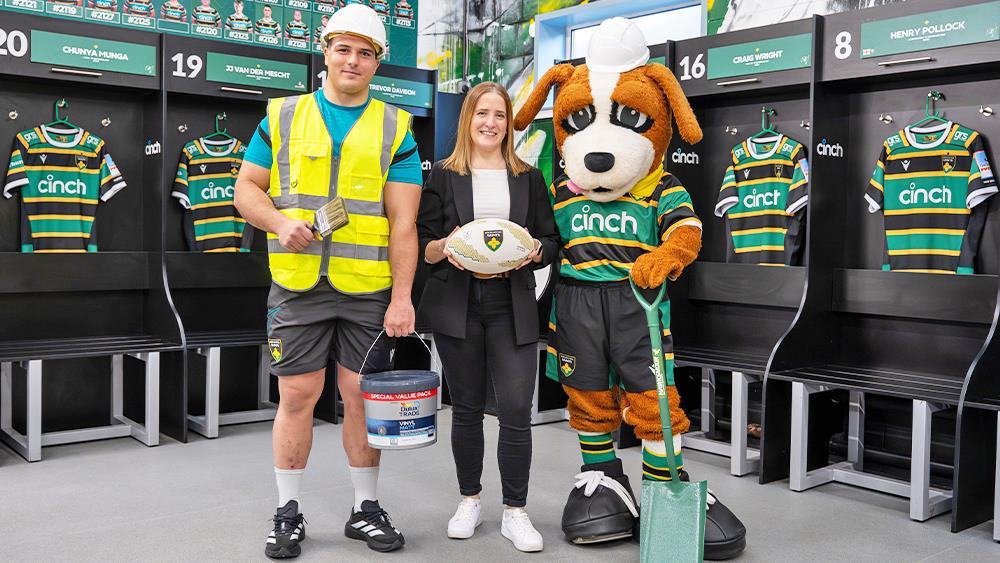 Travis Perkins marks 25 years of Saints partnership with prizes for east of England clubs image