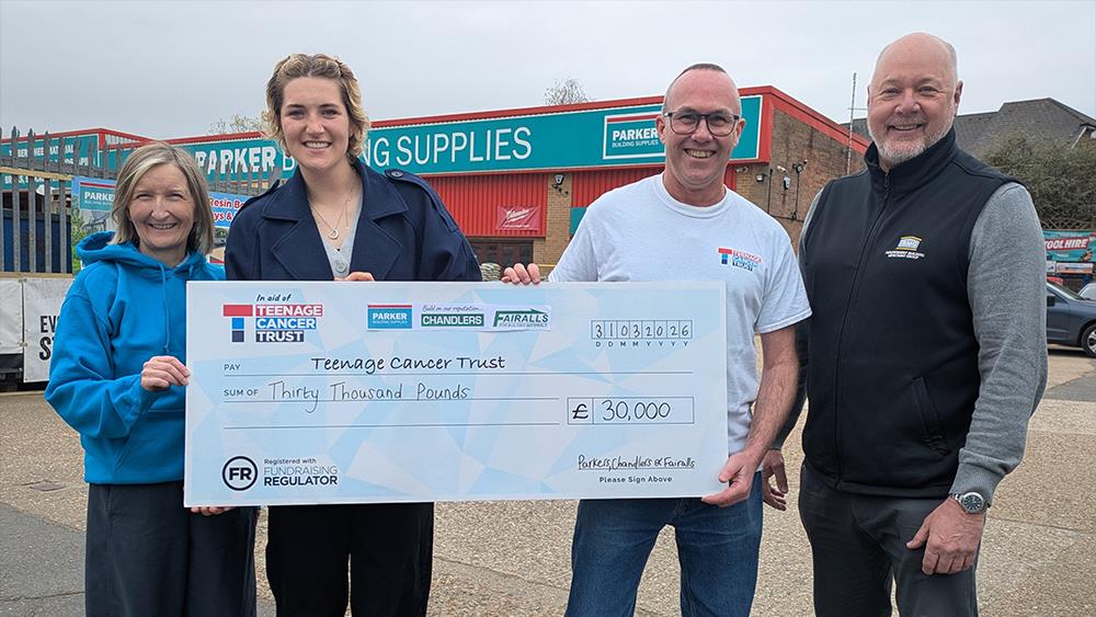Three south east merchants raise £30,000 for Teenage Cancer Trust image
