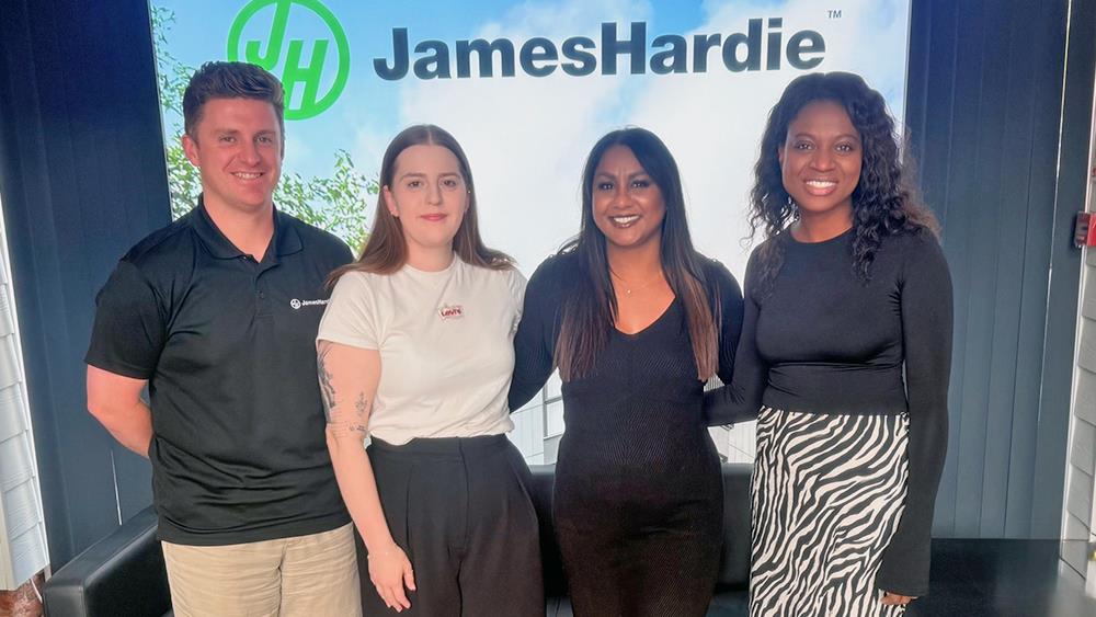 James Hardie expands UK marketing team image