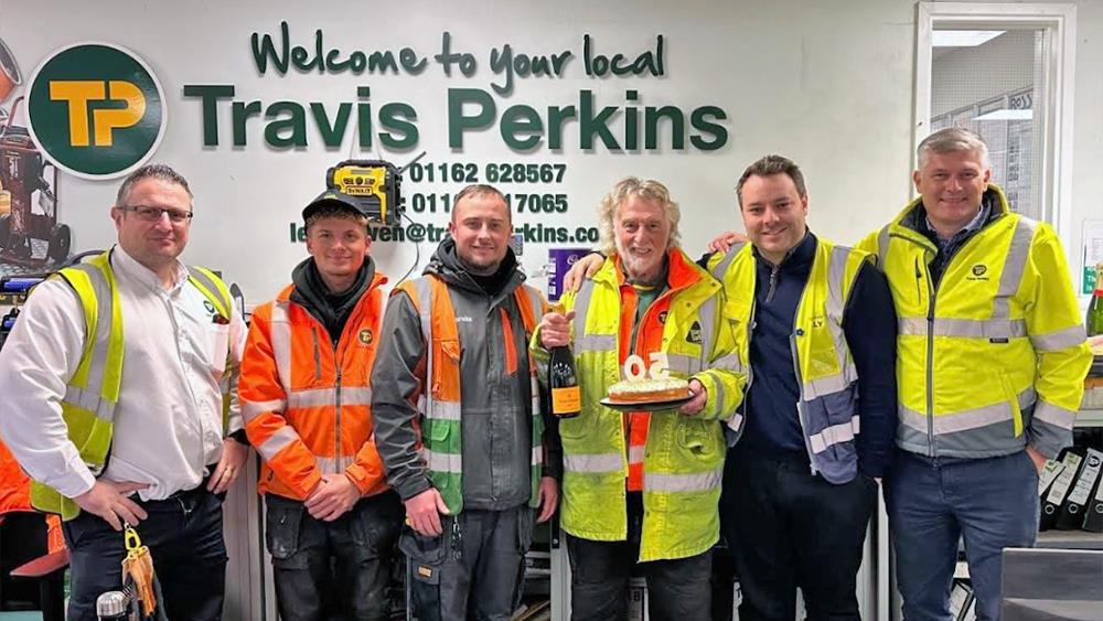 Travis Perkins staff member celebrates golden anniversary image