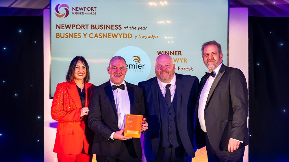 Premier Forest celebrates victory at Newport Business Awards image