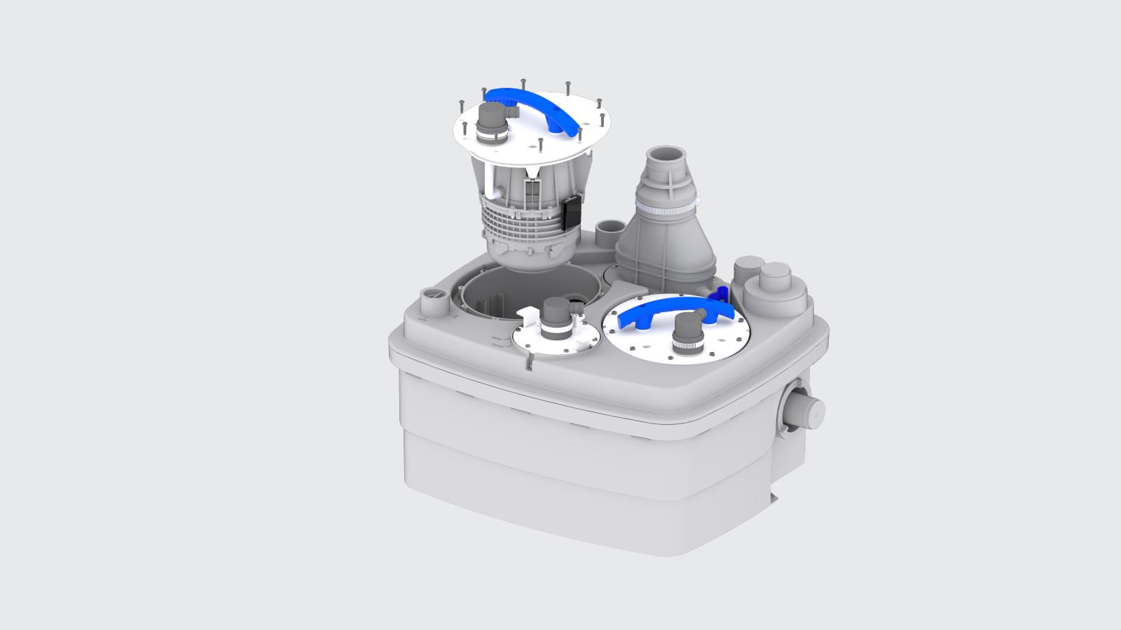 The world’s first brushless industrial pump from Saniflo  image