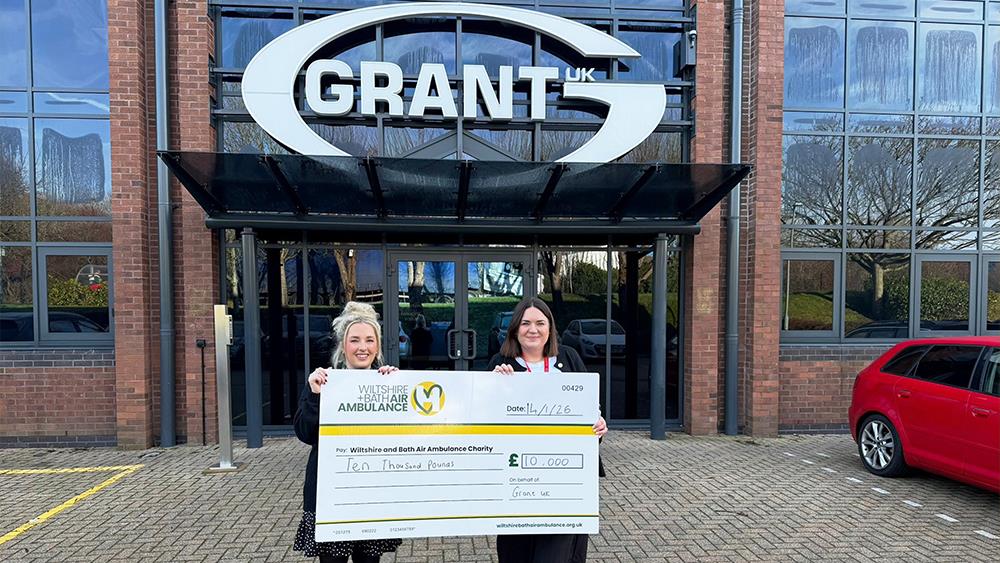 Grant UK supports Wiltshire and Bath Air Ambulance with £10,000 donation image
