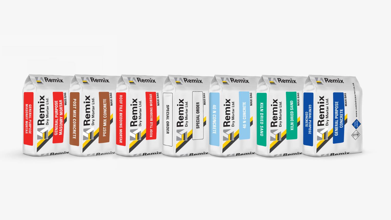 Remix showcases its high-quality range of bagged products image