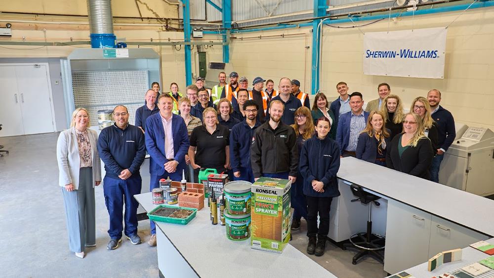 Sherwin Williams reopens Sheffield Research & Development lab  image