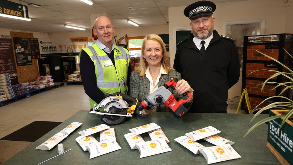 Travis Perkins supports battle against tool theft image
