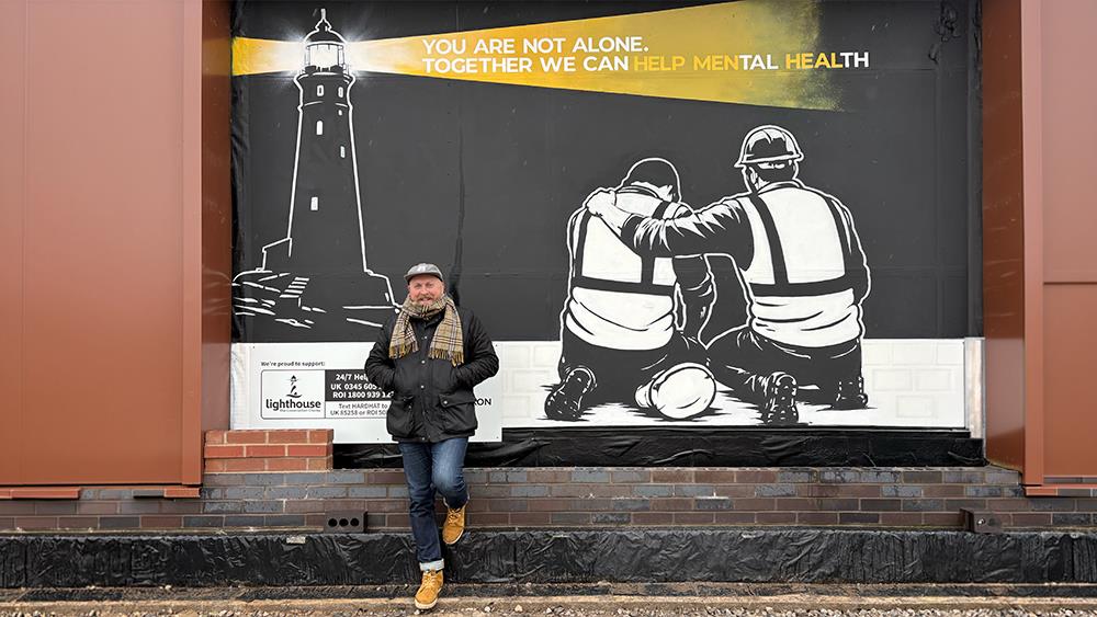 Mural in support of Lighthouse Charity unveiled image