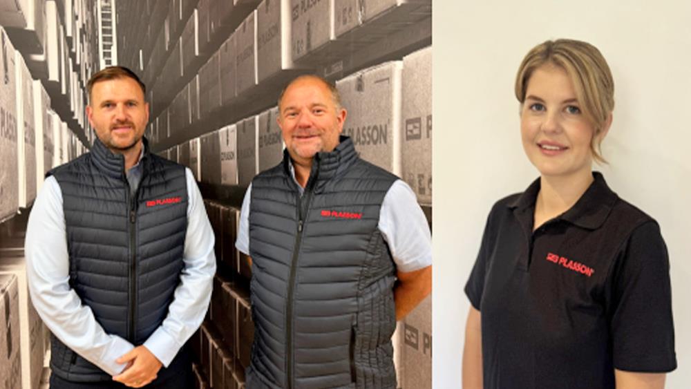 Plasson UK completes sales team with three appointments  image