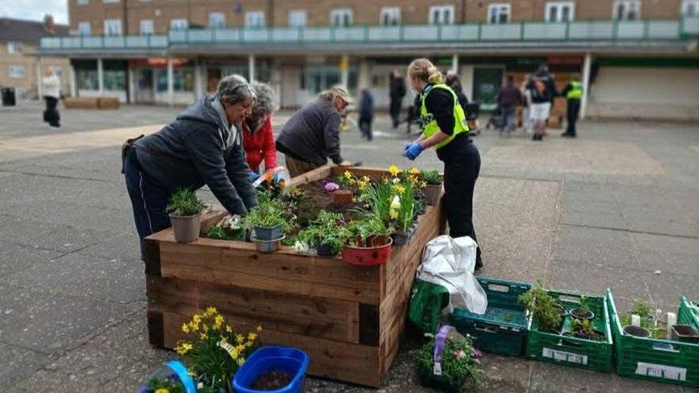 Travis Perkins helps to rejuvenate West Northamptonshire community space image