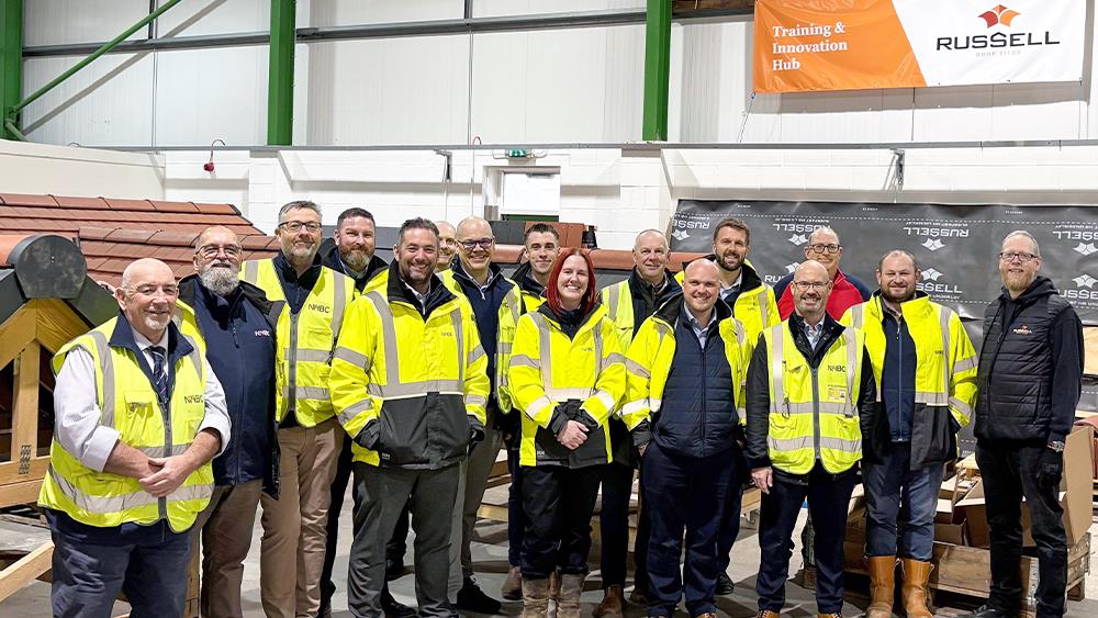 Russell Roof Tiles provides training to NHBC managers image