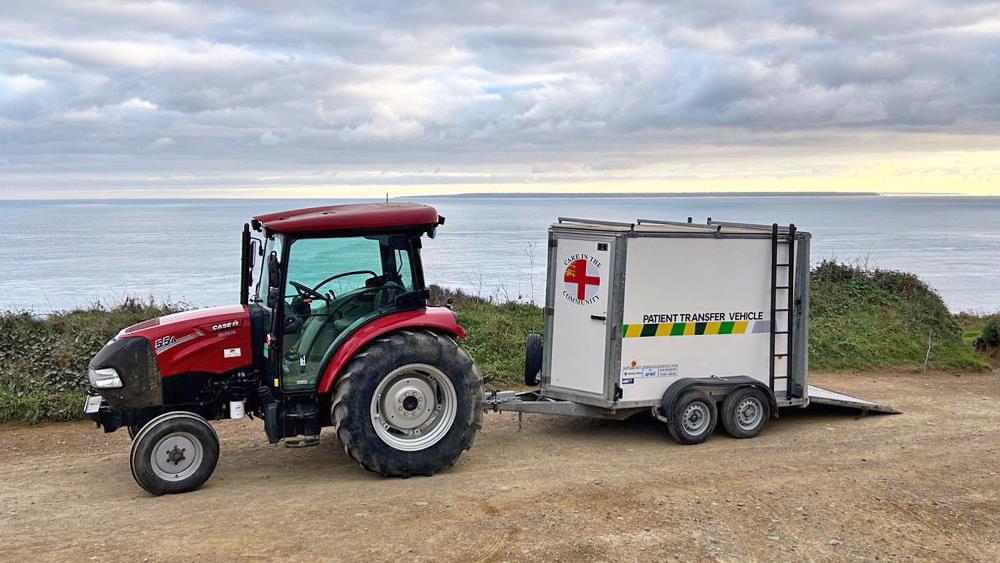 Ariel Plastics helps convert horse box into ambulance on Stark image