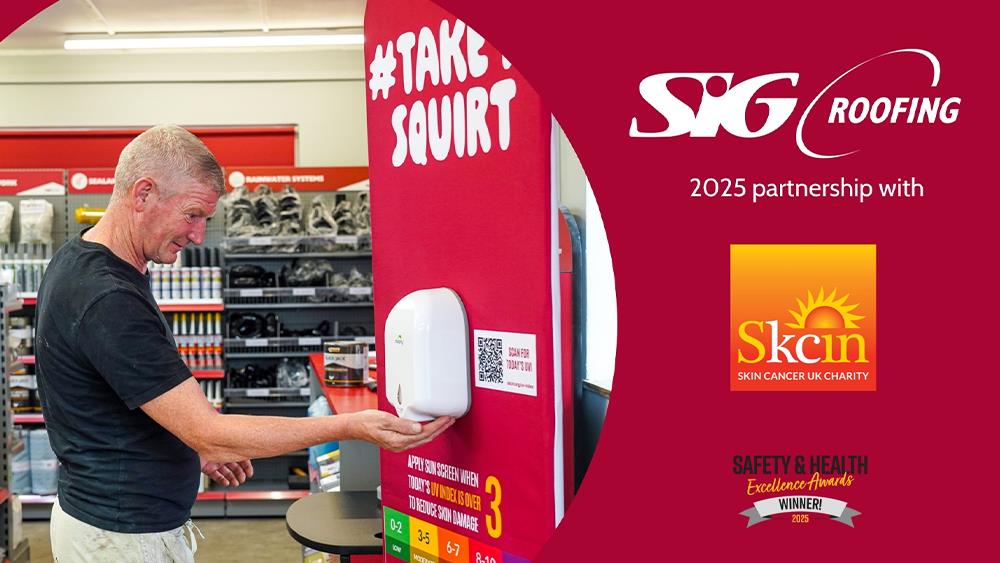 SIG Roofing renews partnership with Skcin image
