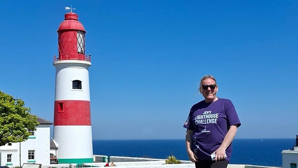 Fundraiser to visit 50 lighthouses in husband’s memory image