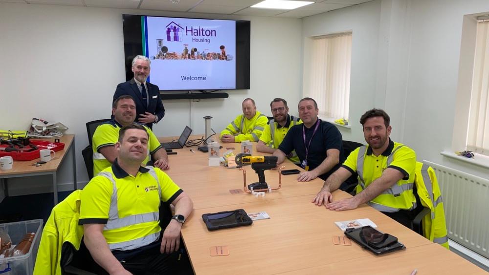 Halton Housing’s use of press-fit over soldered fittings contributes to major cost savings  image