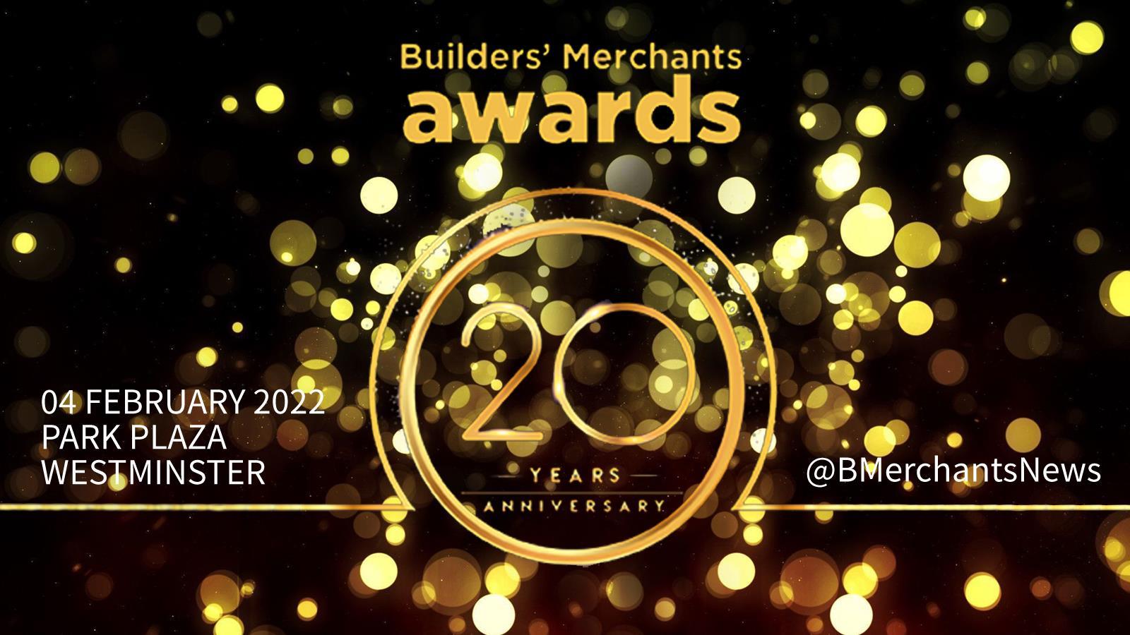Builder's Merchants awards 20th Anniversary image