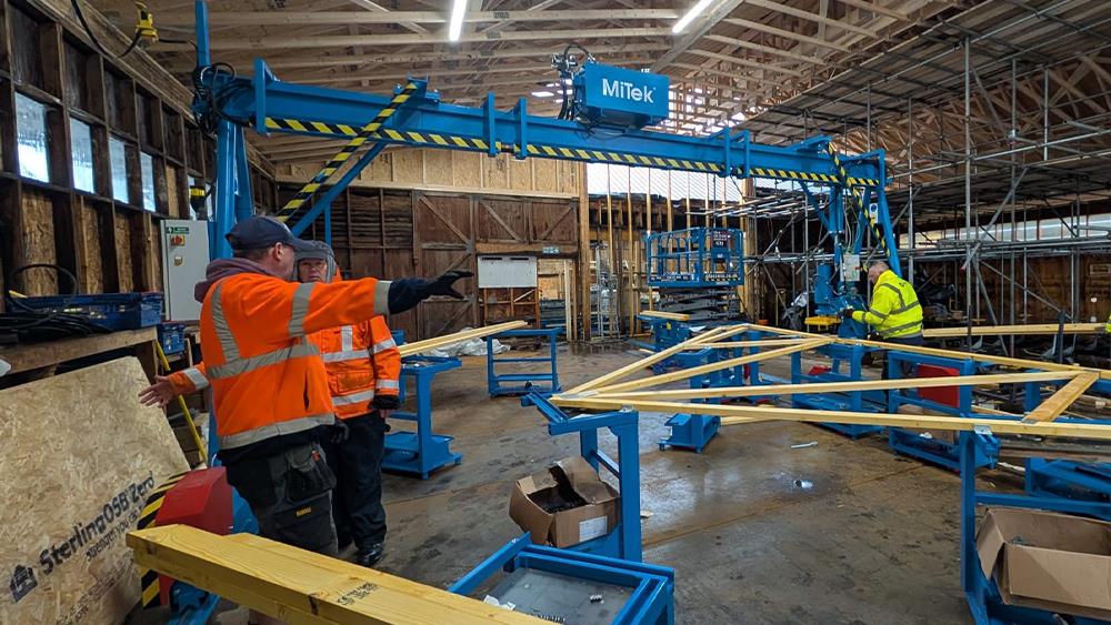Dover Trussed Roof Company invests in A-frame press image