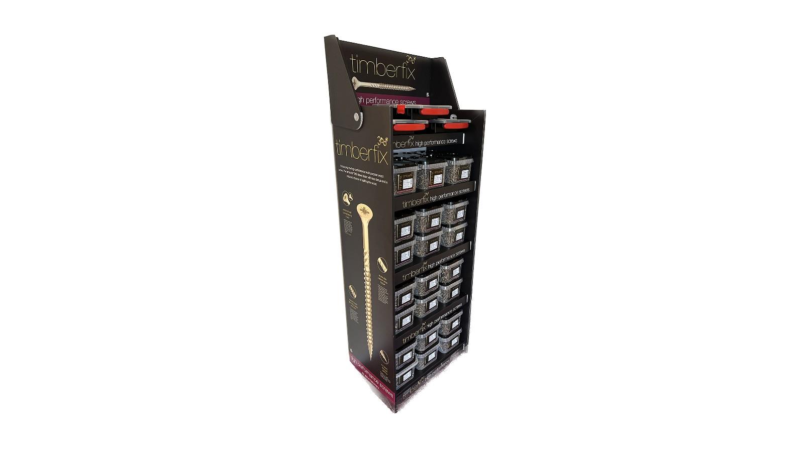 Aptus Fasteners makes display of customer support image