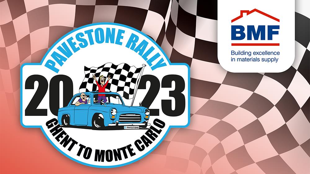 Builders Merchants Federation team to take on the Pavestone Rally 2023  image