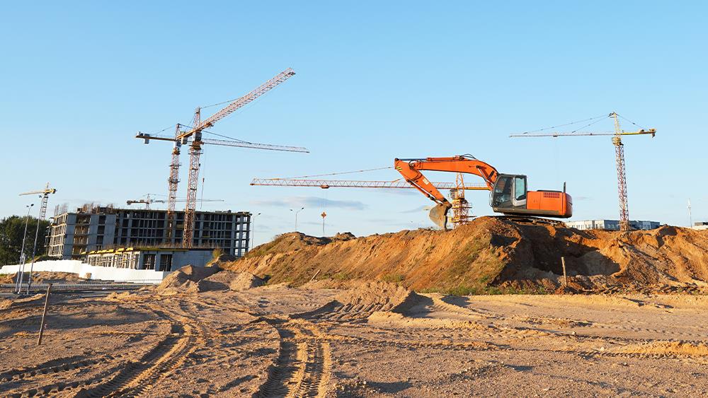 UK construction remains stifled by economic uncertainty and planning delays, says RICS image