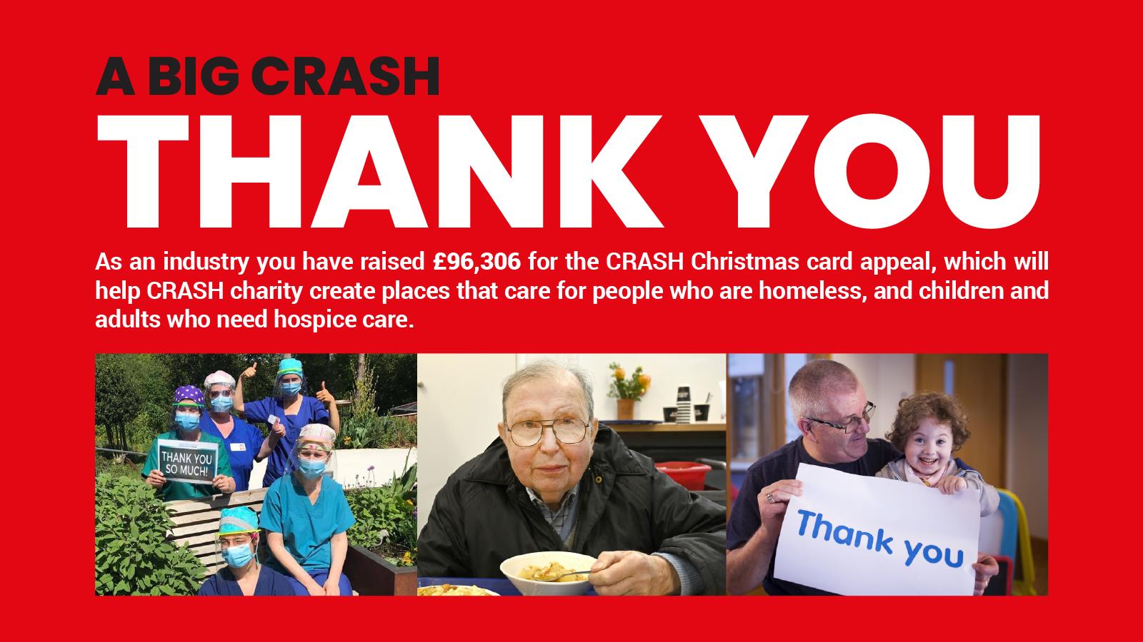 CRASH Christmas Card Appeal raises a record amount image