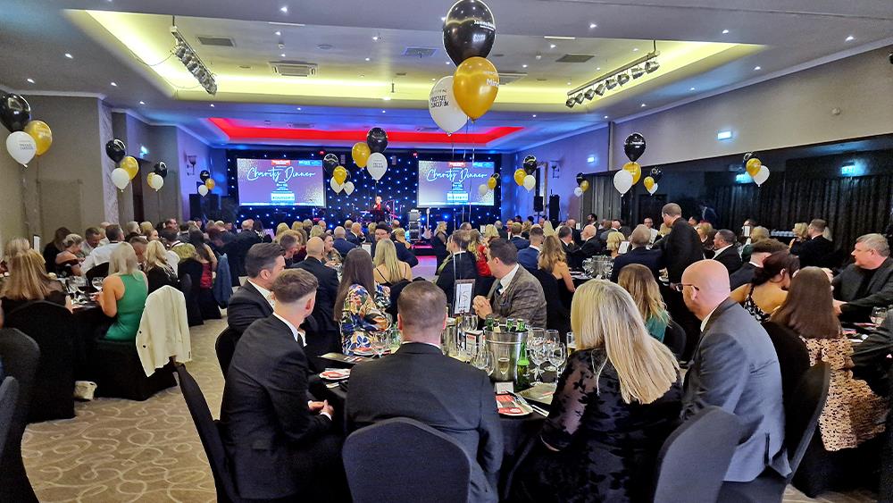 James Burrell ball raises over £13,000 for charity image