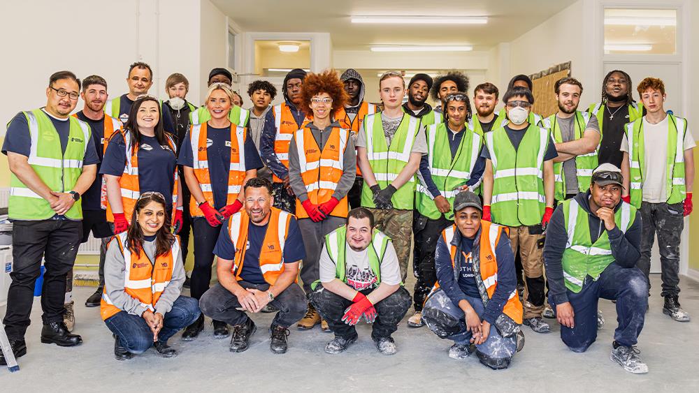 Jewson Partnership Solutions and YouthBuild complete seventh community project image