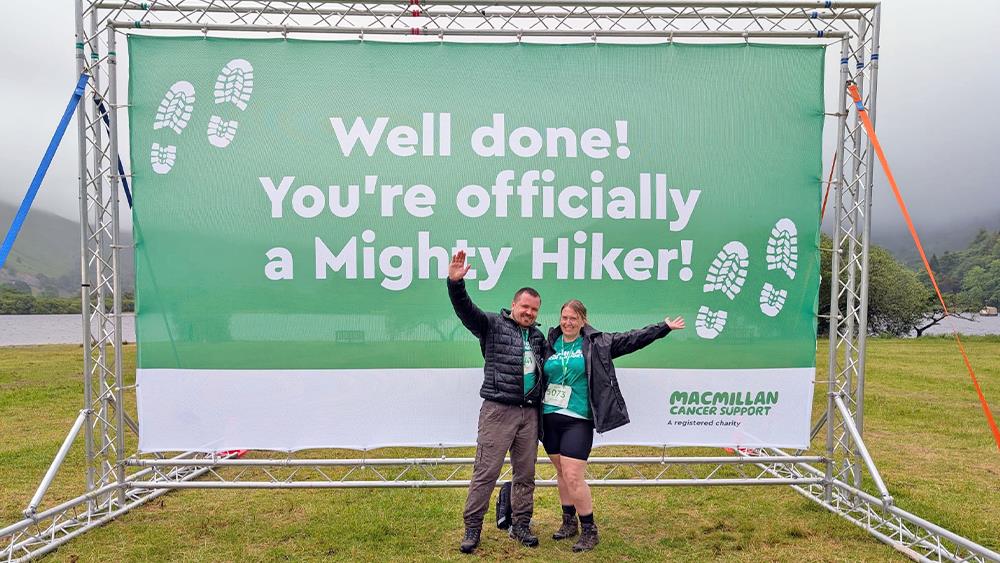 PJH employees step it up for Macmillan image