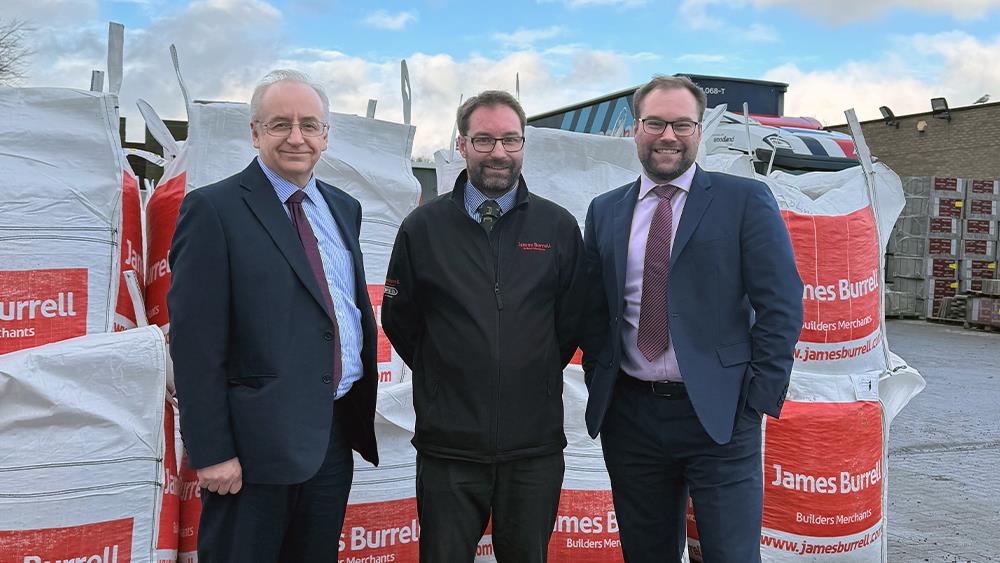 James Burrell Builders Merchants welcomes new Director image