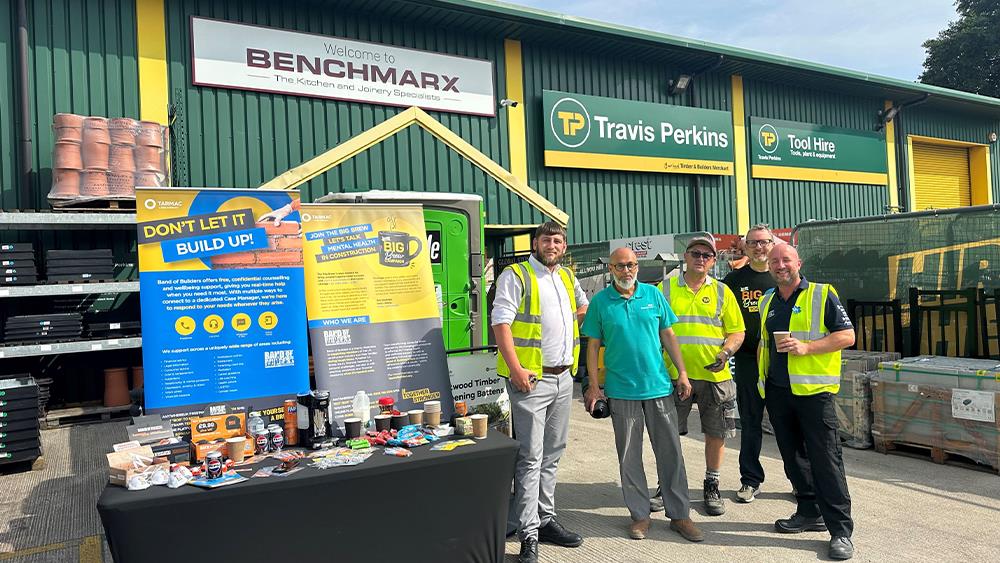 Tarmac partners with Band of Builders for Big Brew Tour  image