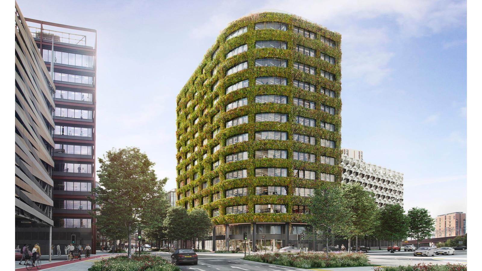 Euroform's Versaroc® MPA1 Panel is Part of Europe's Largest Living Wall image