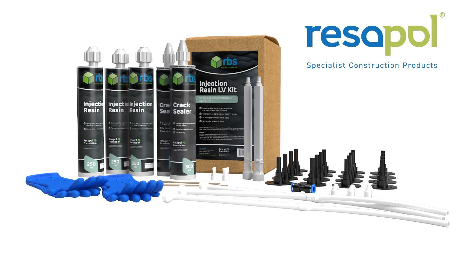 Crackdown on Damage with rbs Concrete Crack Repair Kit image