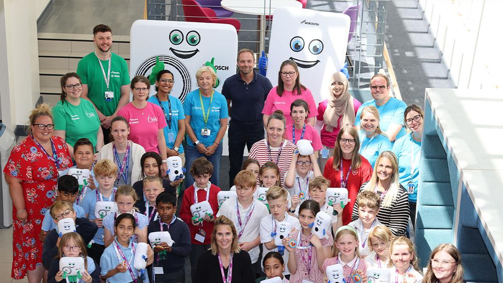 Worcester Bosch hosts budding young engineers as part of LEGO League STEM initiative image