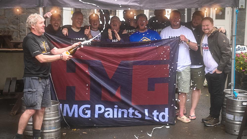 HMG Paints celebrates Three Peaks success image