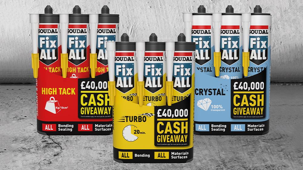 Soudal aims to help sales with promoted cash giveaway image