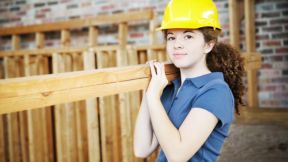 Building trades enter top 10 of jobs teens want, BBC survey image