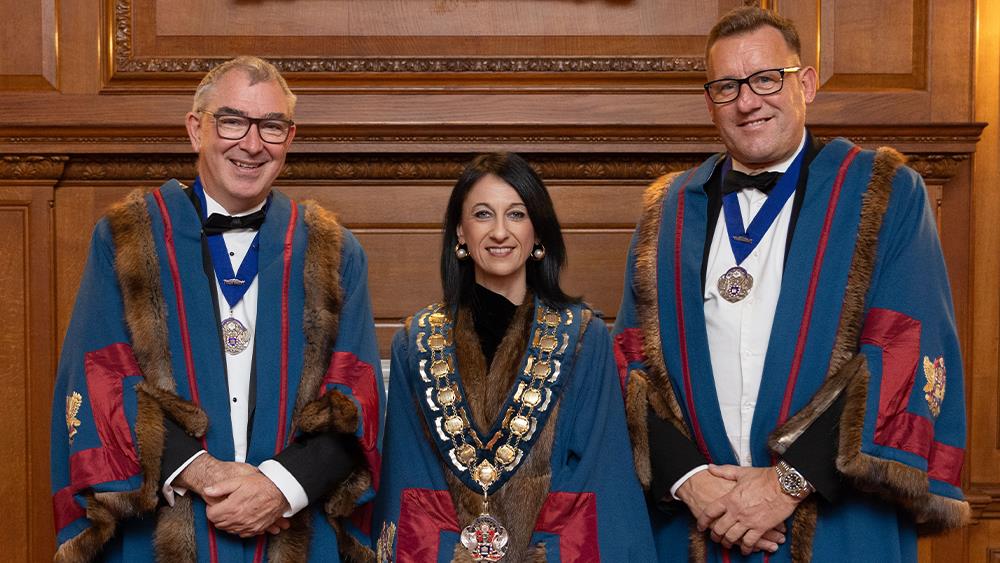 New Worshipful Company of Builders’ Merchants Master installed image