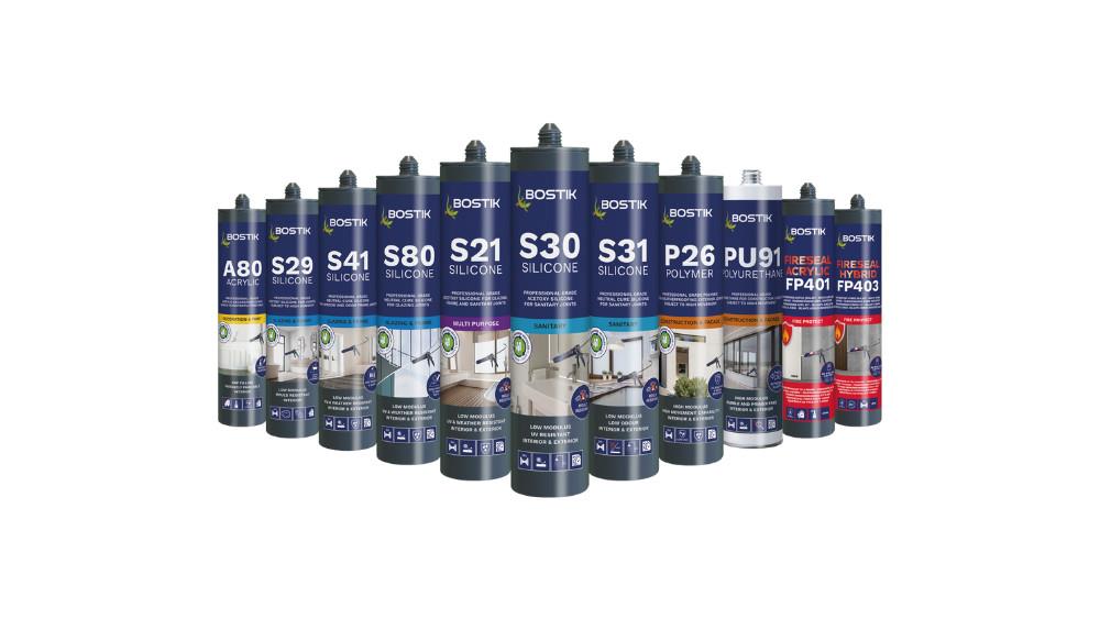 Builders' Merchants News Bostik launches new range of professional grade sealants in PCR
