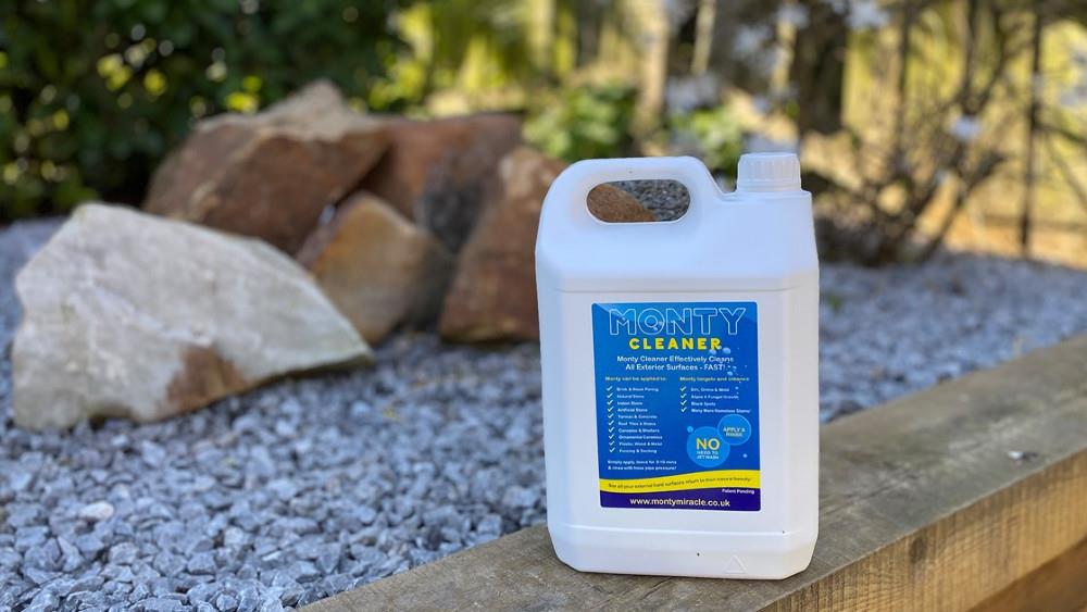 Builders' Merchants News New Monty Miracle Patio Cleaner launches to