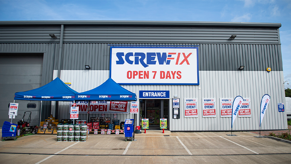 Builders' Merchants News Screwfix continues store expansion drive