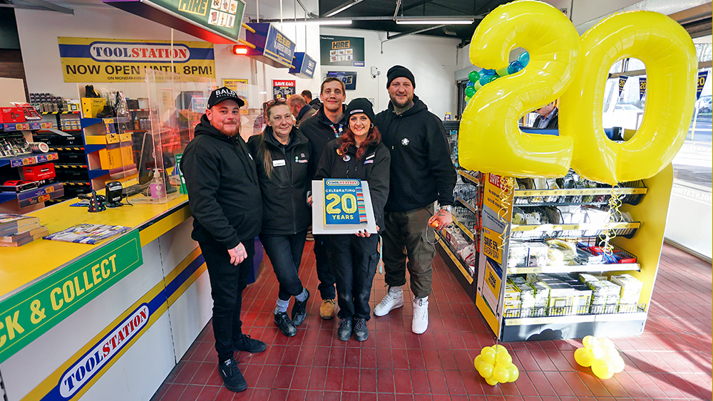 Builders' Merchants News Toolstation celebrates 20 years