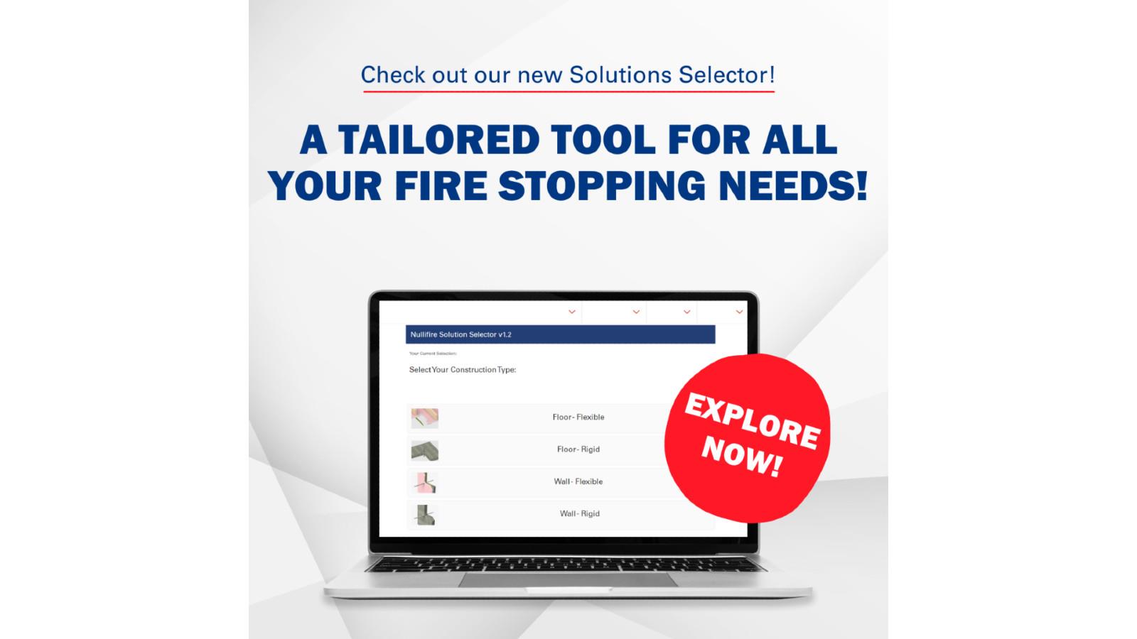 Finding the Right Fire Stopping Fit for Your Needs with Nullifire’s New Solutions Selector! image